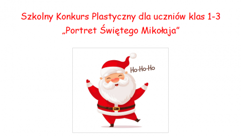 Uwaga konkurs plastyczny!