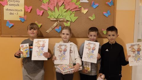 Wyniki Szkolnego Konkursu Matematycznego dla klas 2-3  